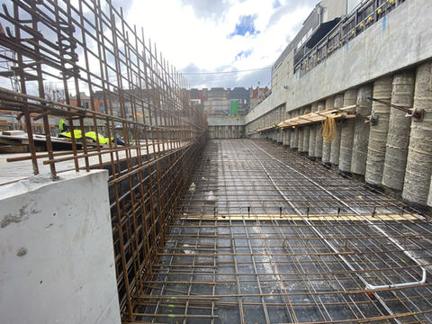 Civil infrastructure reinforcement on a council road project in South Australia